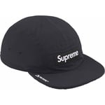 Supreme Polartec Shearling Reversible Camp Cap (FW23) - Black