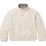 Supreme Polartec Shearling Reversible Pullover (FW23) - Natural