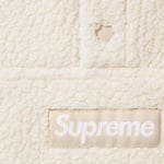 Supreme Polartec Shearling Reversible Pullover (FW23) - Natural