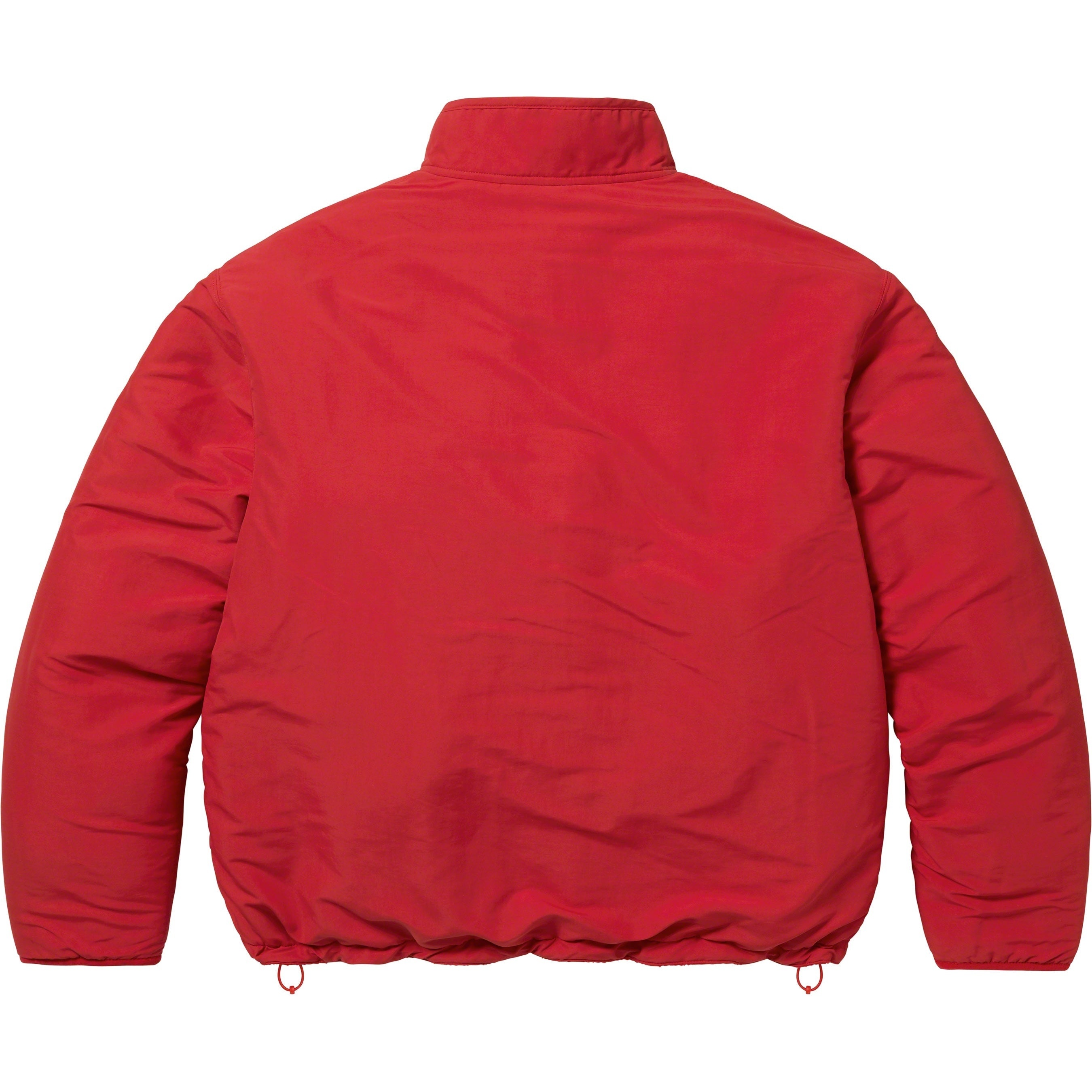 Supreme Polartec Shearling Reversible Pullover (FW23) - Red - $198