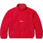 Supreme Polartec Shearling Reversible Pullover (FW23) - Red