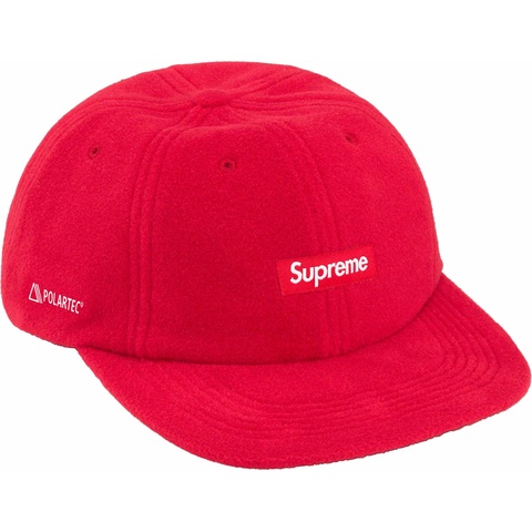 Supreme Polartec® Small Box 6-Panel - Red
