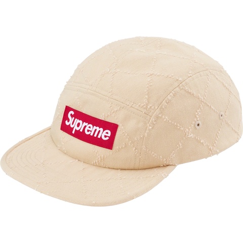 Punched Denim Camp Cap - fall/winter 2023 - Supreme