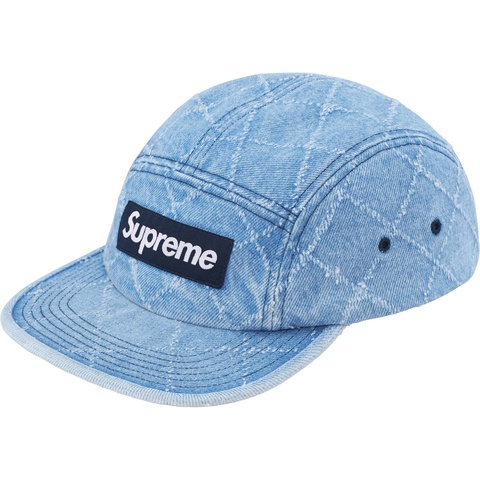 Punched Denim Camp Cap - fall/winter 2023 - Supreme