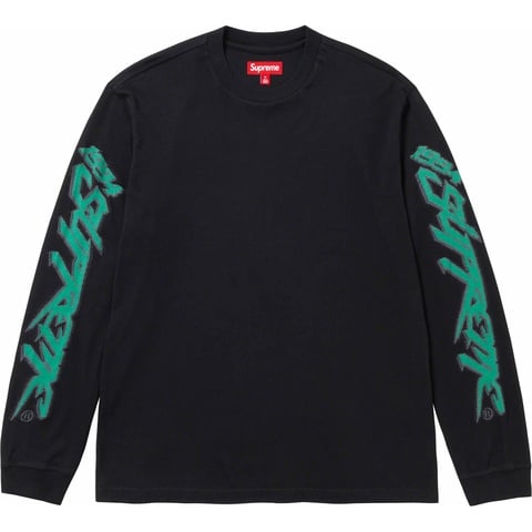 Supreme Racing Intarsia L/S Top - Black