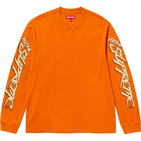 Supreme Racing Intarsia L/S Top - Burnt Orange