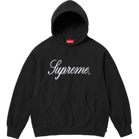 Raised Script Hooded Sweatshirt - fall/winter 2023 - Supreme
