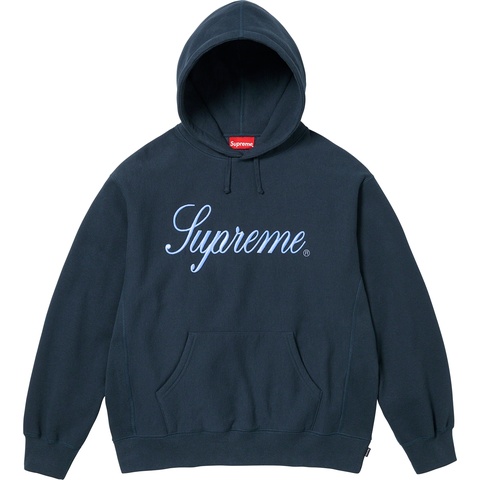 Raised Script Hooded Sweatshirt - fall/winter 2023 - Supreme