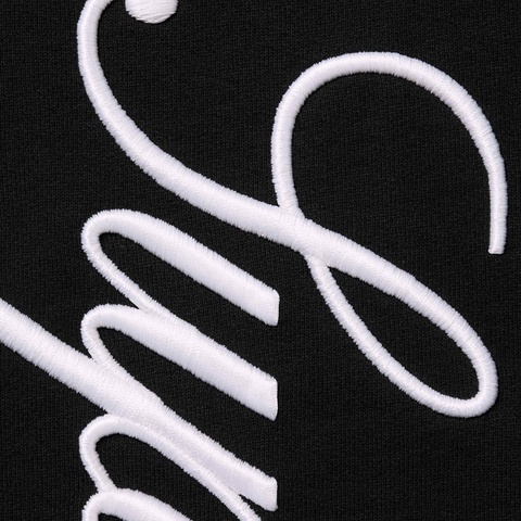Supreme Raised Script Sweatpant - Black