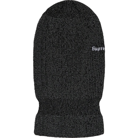 Supreme Reflective Balaclava - Black