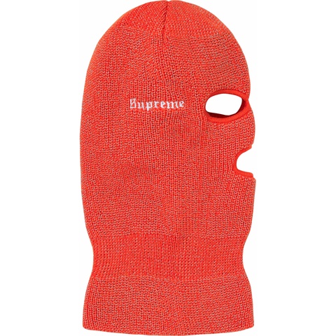 Supreme Reflective Balaclava - Orange