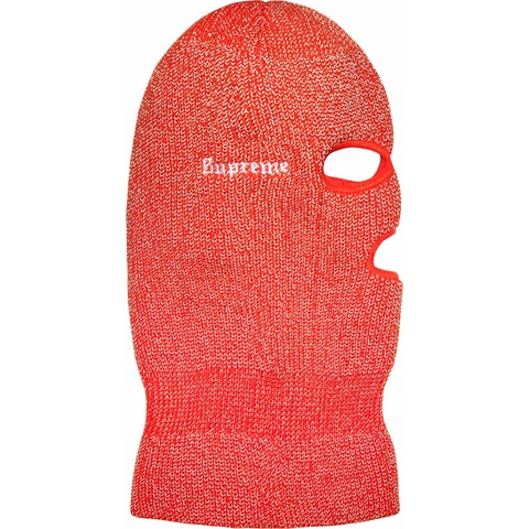 Supreme Reflective Balaclava - Orange
