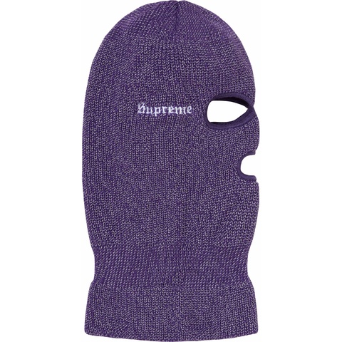 帽子 Supreme Reflective Balaclava Supreme Reflective Balaclava Ski Mask Black FW23BN101 Size OS One