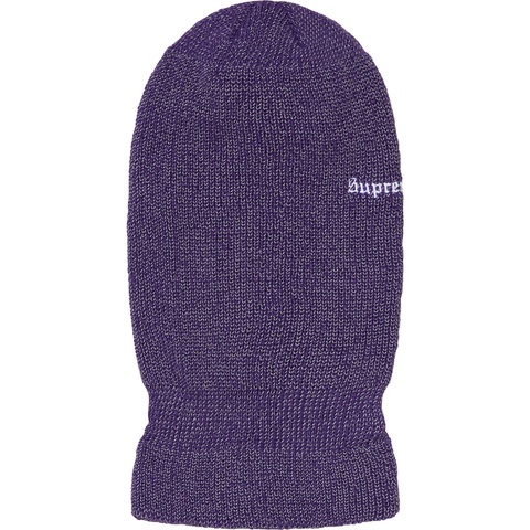 Supreme Reflective Balaclava - Purple