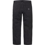 Supreme Regular Jean (FW23) - Washed Black