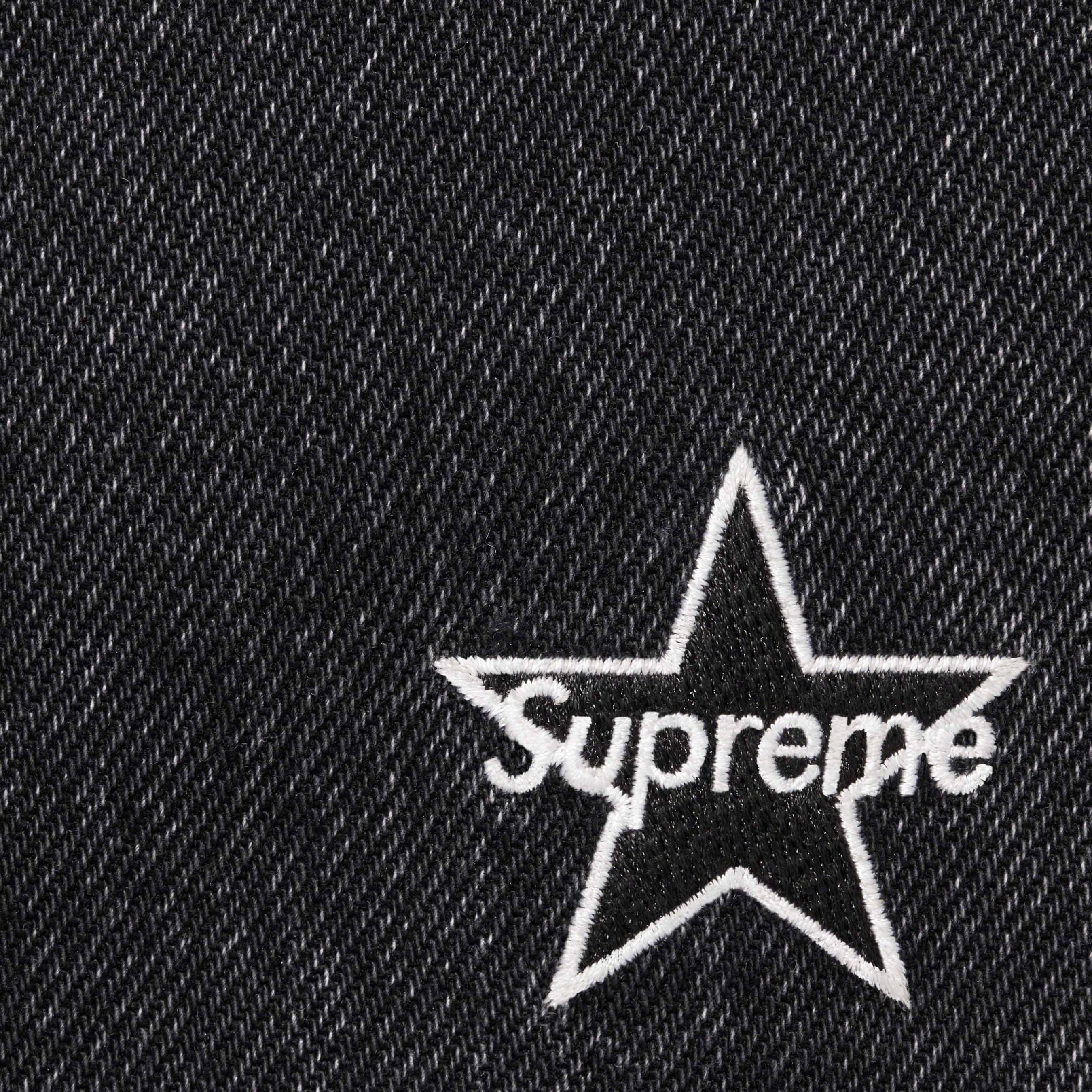Supreme Regular Jean (FW23) - Washed Black - $158