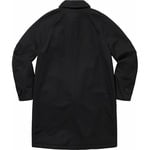 Supreme Reversible Houndstooth Overcoat (FW23) - Black