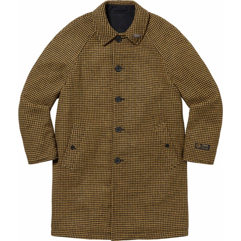 Reversible Houndstooth Overcoat - fall/winter 2023 - Supreme
