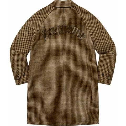 Reversible Houndstooth Overcoat - fall/winter 2023 - Supreme