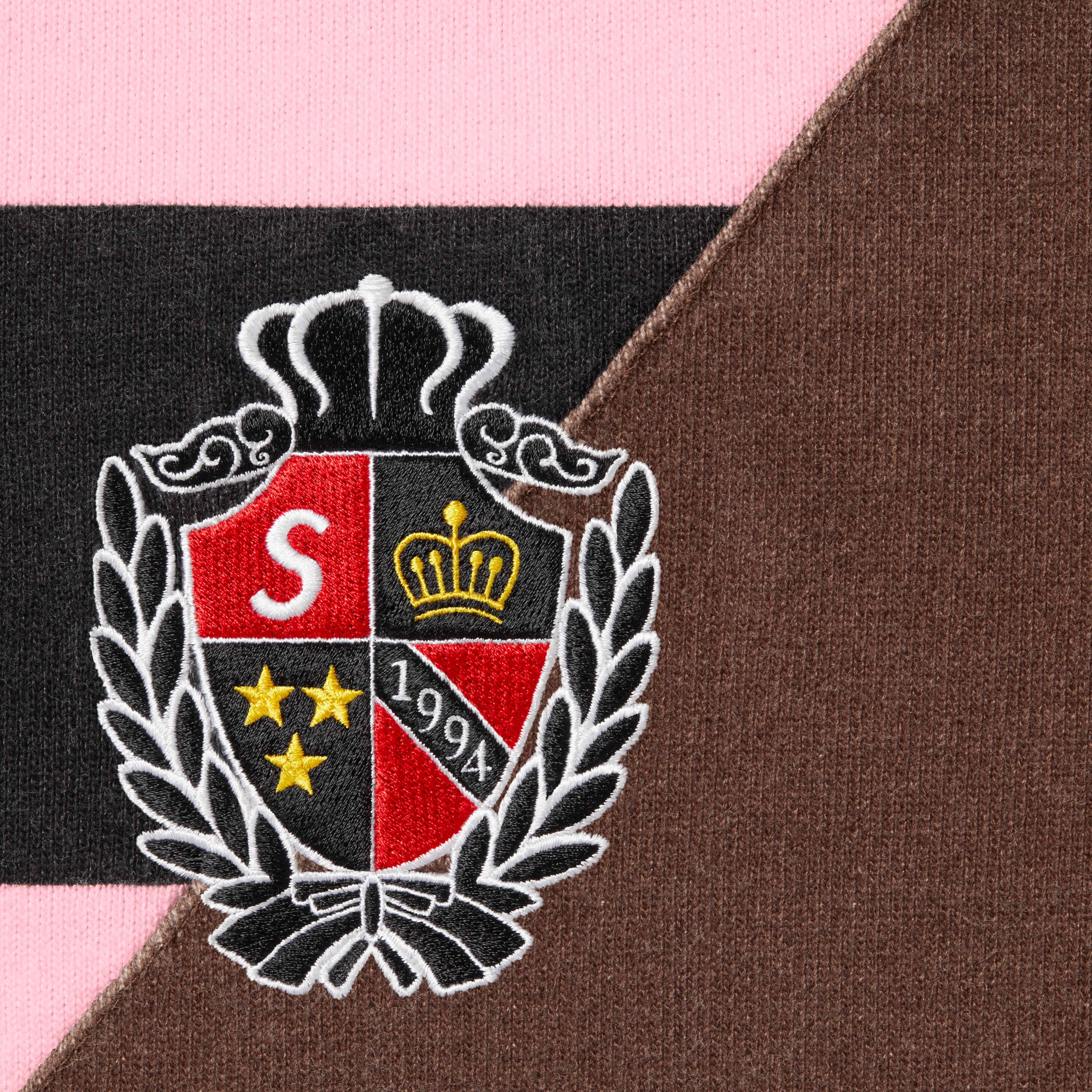 Supreme Rose Rugby (FW23) - Black - $158