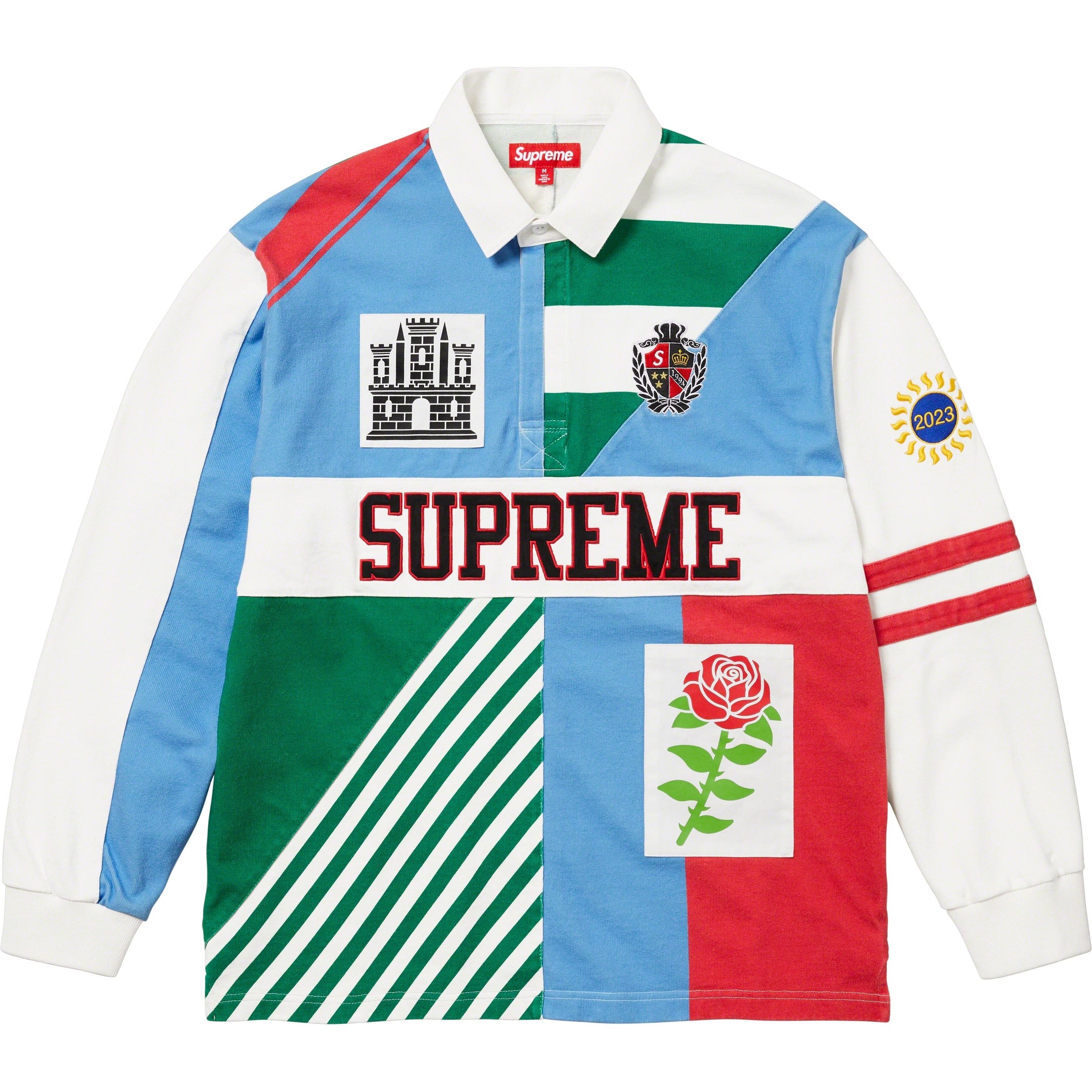 Supreme Rose Rugby (FW23) - White - $158
