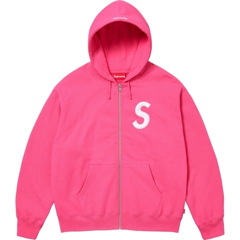 トップス Supreme S Logo Zip Up Hooded Sweatshirt Buy Supreme S Logo Zip Up Hooded Sweatshirt 'Light Blue
