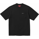 Supreme S S Pocket Tee (FW23) - Black