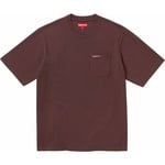 Supreme S S Pocket Tee (FW23) - Brown