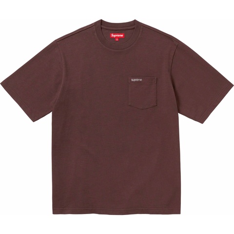 Supreme S/S Pocket Tee - Brown