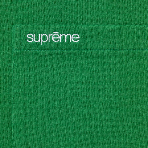 Supreme S/S Pocket Tee - Green