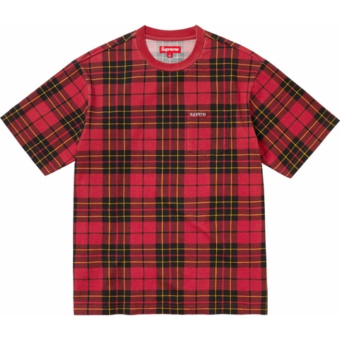 Supreme S/S Pocket Tee - Plaid