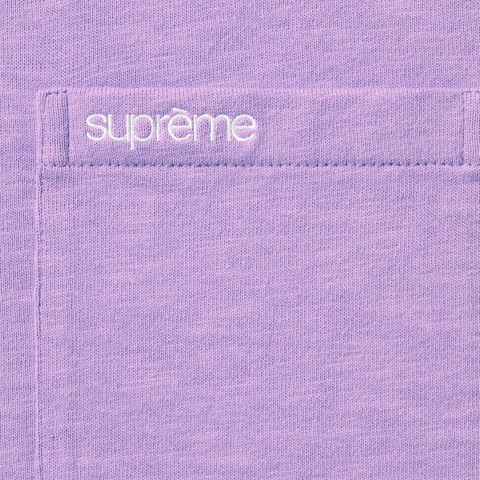 Supreme S/S Pocket Tee - Violet
