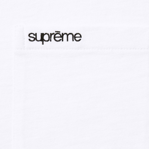 Supreme S/S Pocket Tee - White