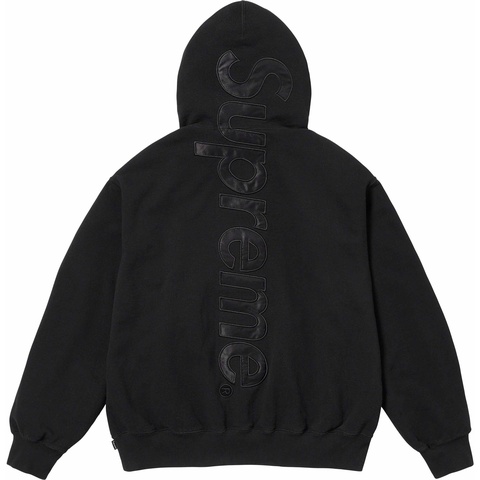 Satin Appliqué Hooded Sweatshirt - Supreme