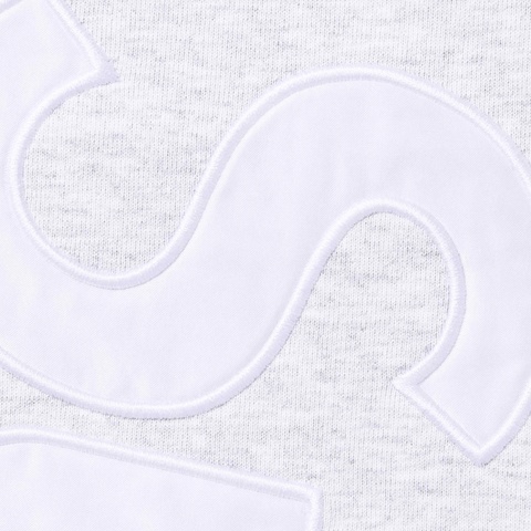 Supreme Satin Appliqué Sweatpant - Ash Grey