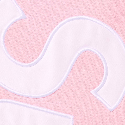 Supreme Satin Appliqué Sweatpant - Light Pink