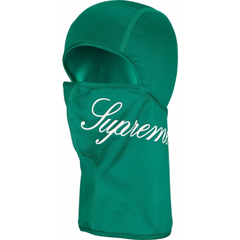 Supreme Script Lightweight Balaclava - Pine