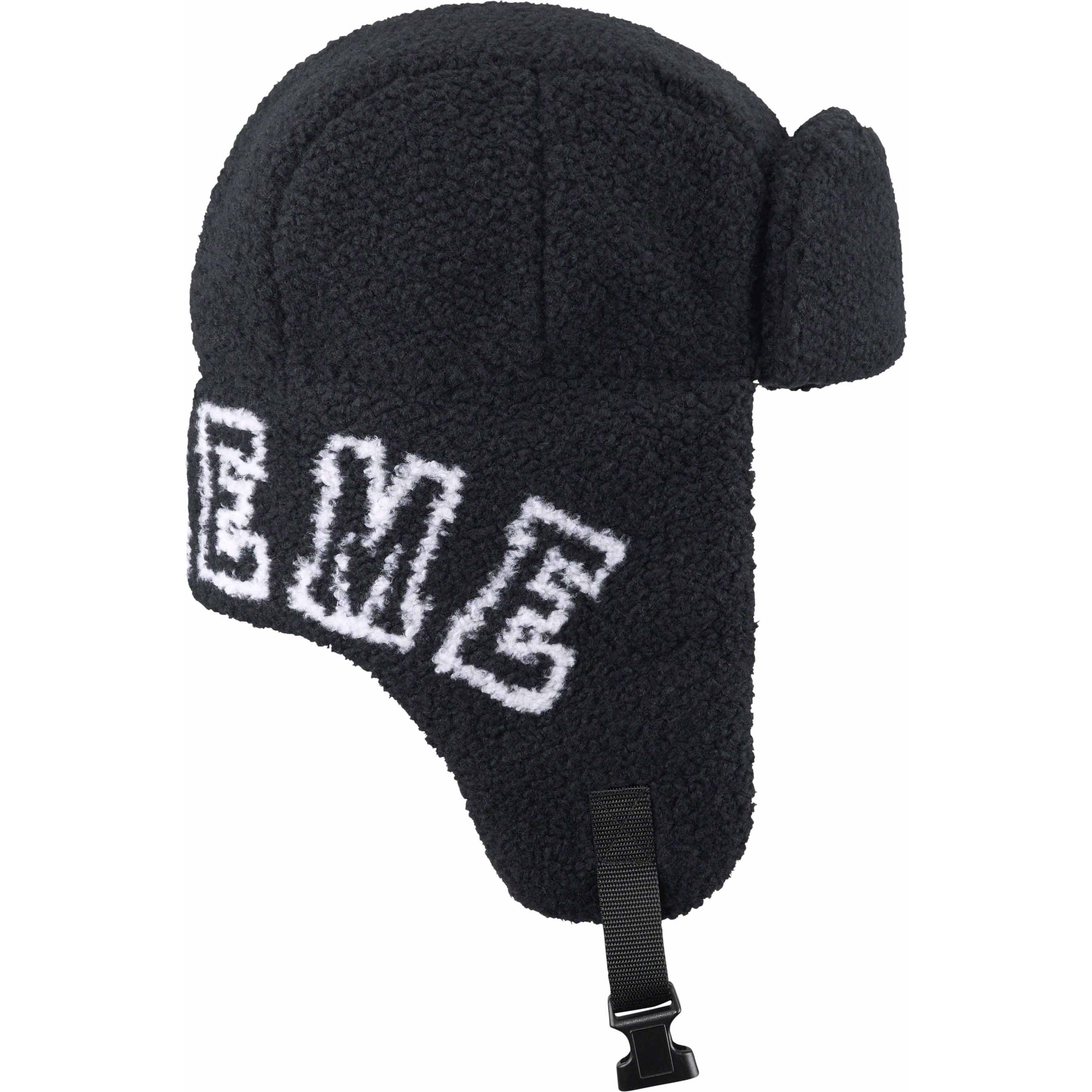 Supreme Shearling Trooper (FW23) - Black - $78