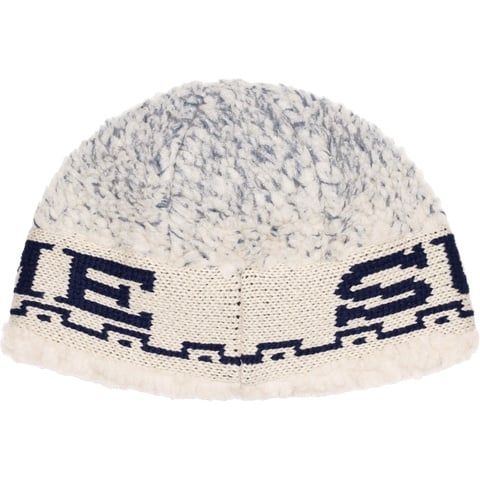 y*。様 値下げ⭕️Supreme Sherpa Logo Beanie 202 Sherpa Logo Beanie - fall/winter 2023 - Supreme