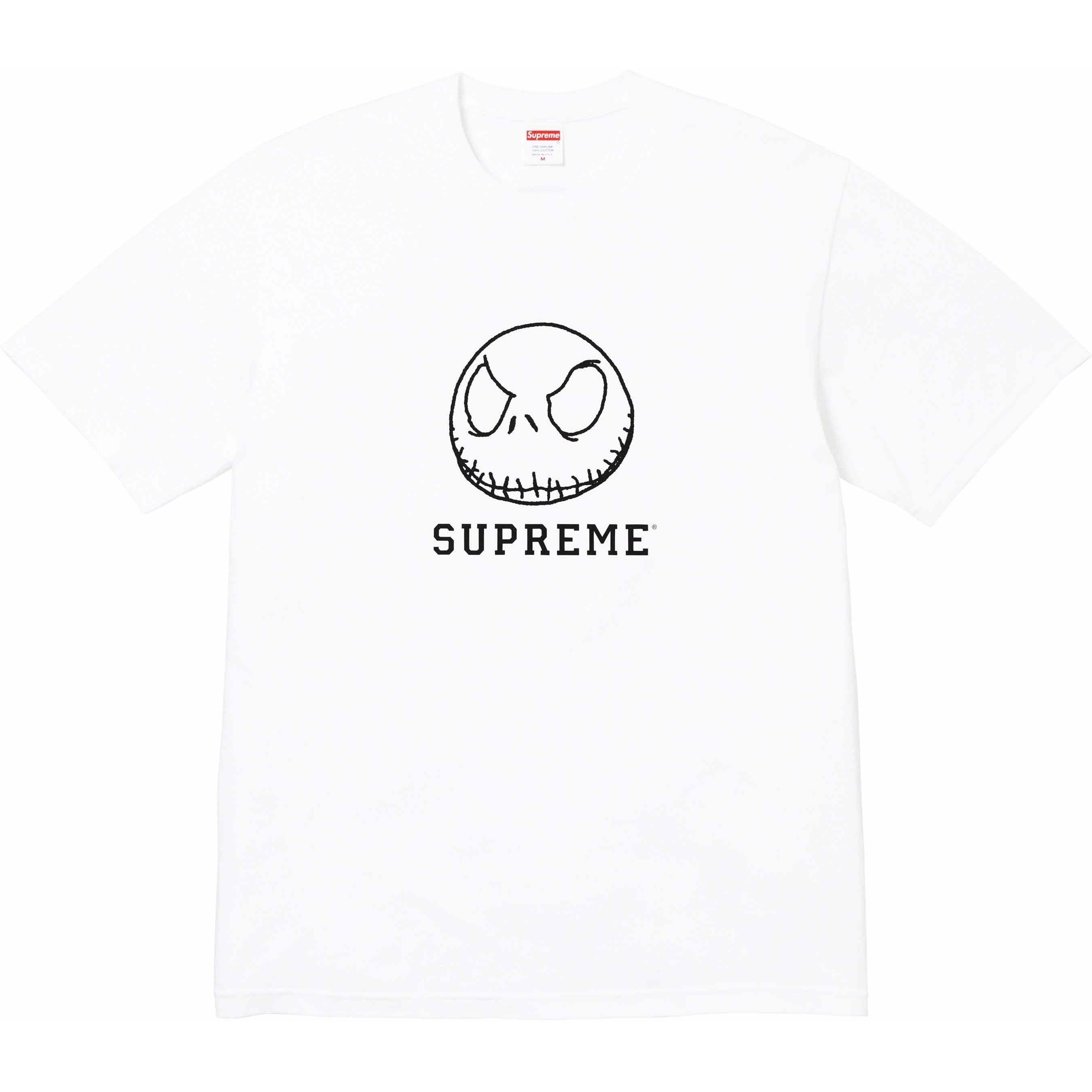 Supreme Skeleton Tee (FW23) - White - $48