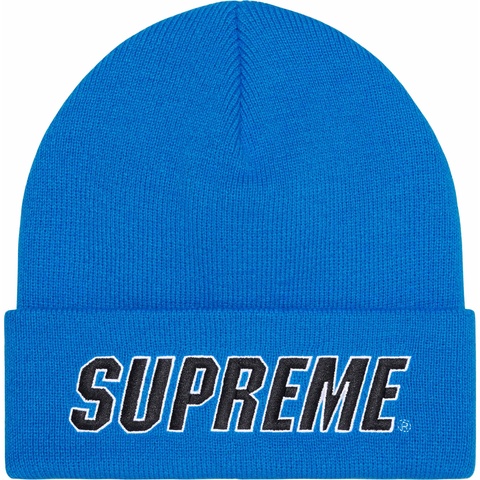 Supreme Slant Beanie - Blue