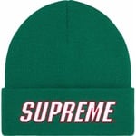 Supreme Slant Beanie (FW23) - Green