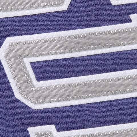 Supreme Sleeve Arc Hooded Sweatshirt - Washed Navy