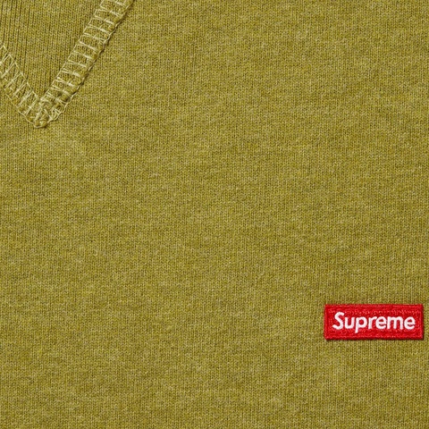 Supreme Small Box Crewneck - Heather Olive