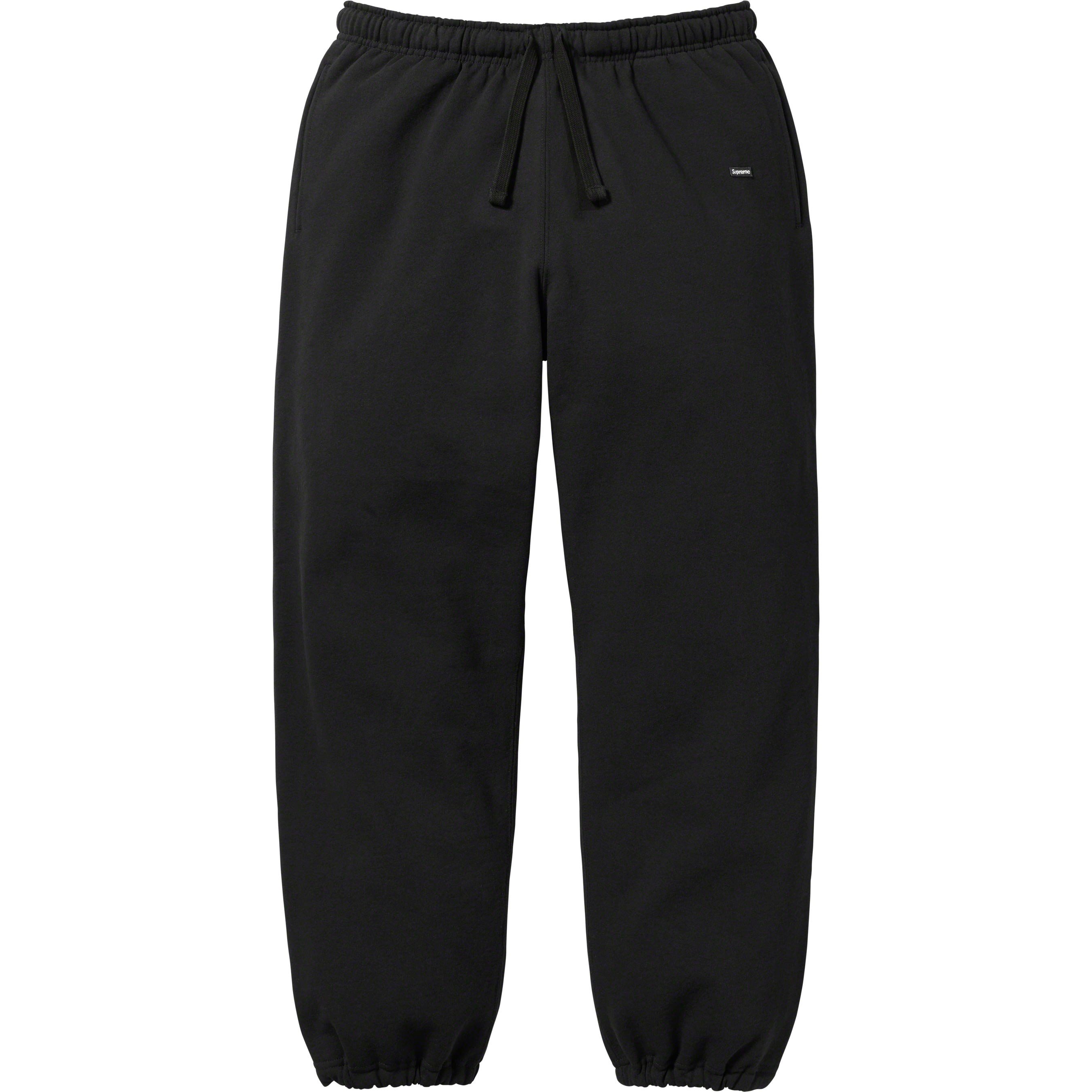Supreme Small Box Drawcord Sweatpant (FW23) - Black - $158