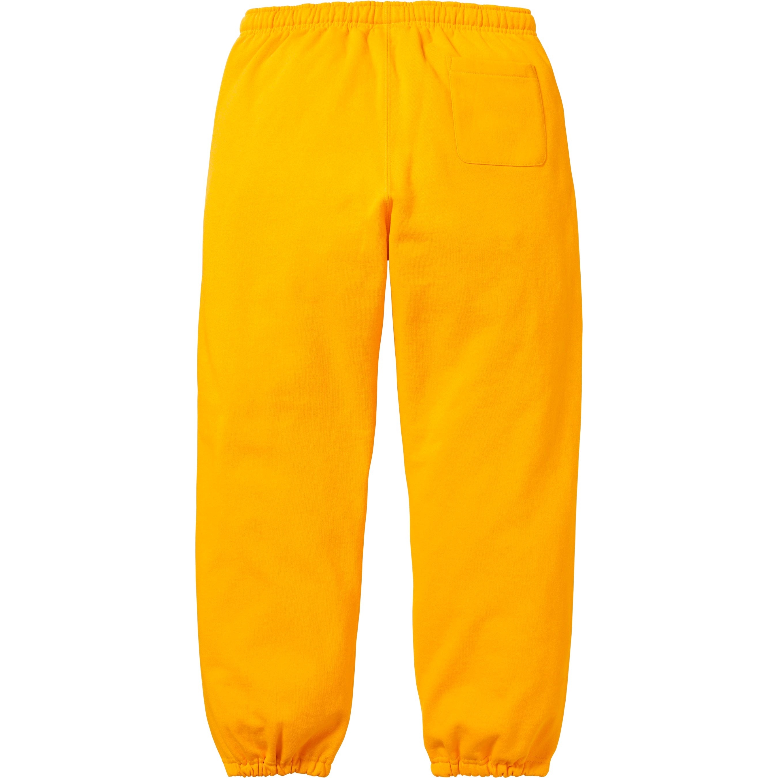 Supreme Small Box Drawcord Sweatpant (FW23) - Bright Gold - $158