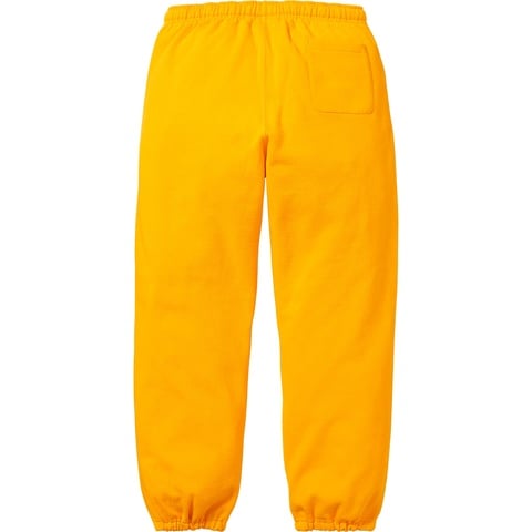 Supreme Small Box Drawcord Sweatpant - Bright Gold