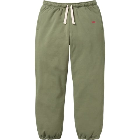 Supreme Small Box Drawcord Sweatpant - Light Olive