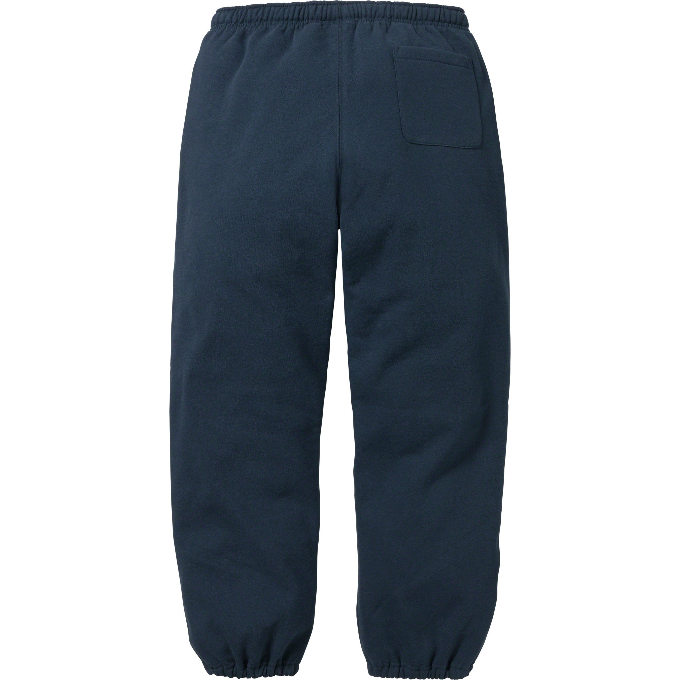 Supreme Small Box Drawcord Sweatpant (FW23) - Navy - $158