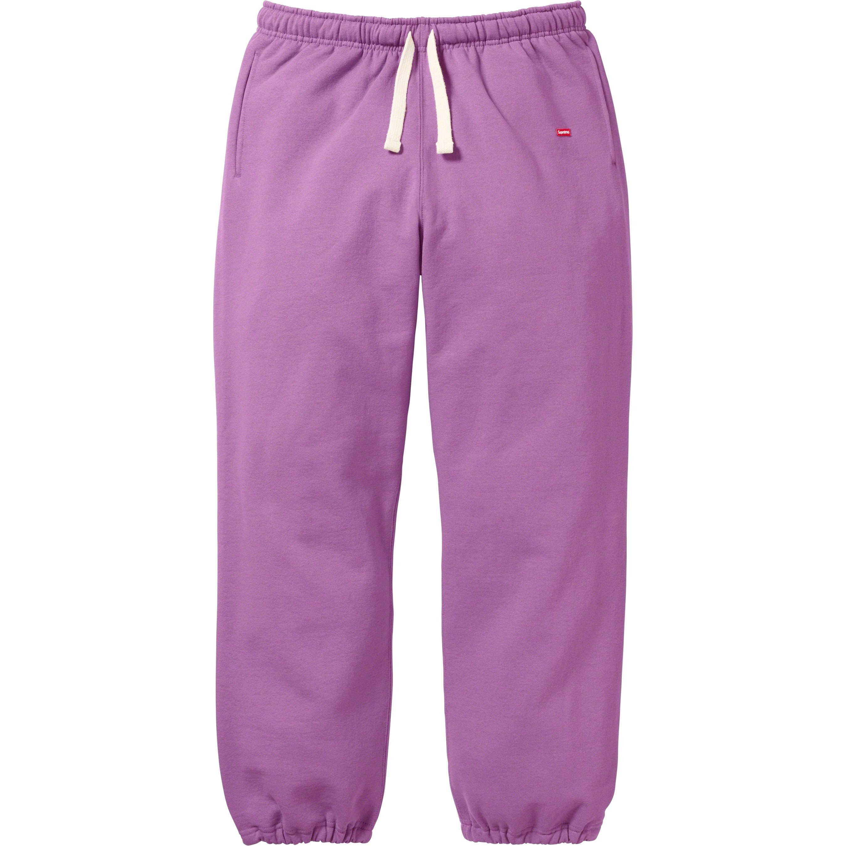 Supreme Small Box Drawcord Sweatpant (FW23) - Purple - $158